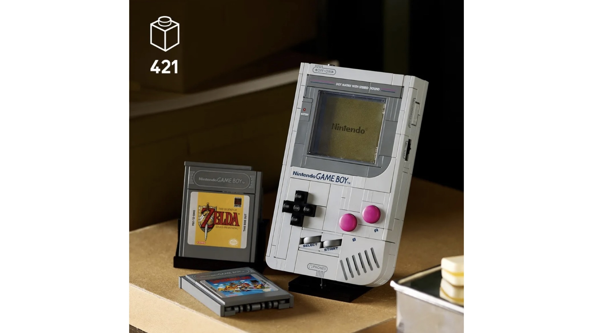 終於等到 1:1 童年神還原,這款 LEGO 72046 Game Boy 誠意之作,網友淚推:「按鍵手感太對味!」