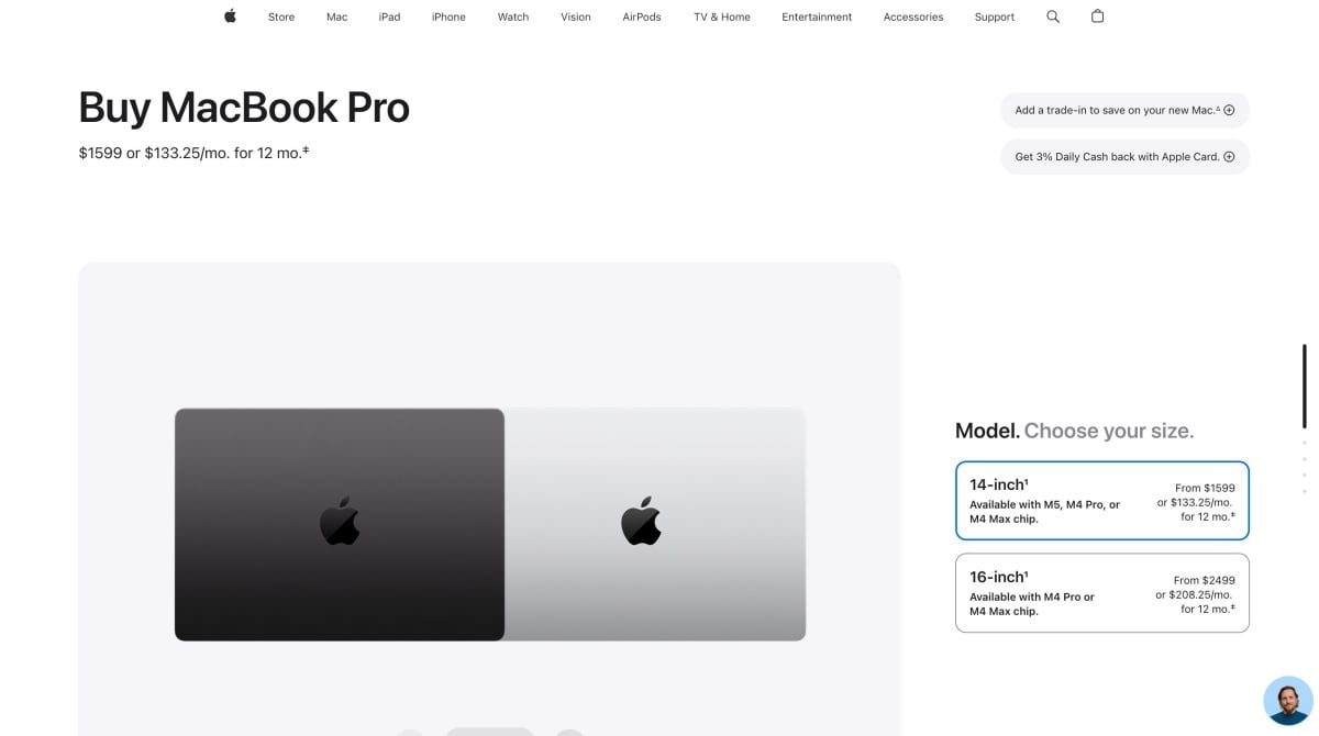 蘋果更新官網 Mac 選購流程 改採逐項選配模式 產品更加客製化