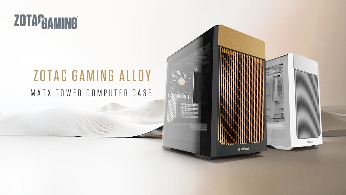 ZOTAC GAMING 推出首款 mATX 機殼「ALLOY」 可容納 412mm 旗艦顯卡