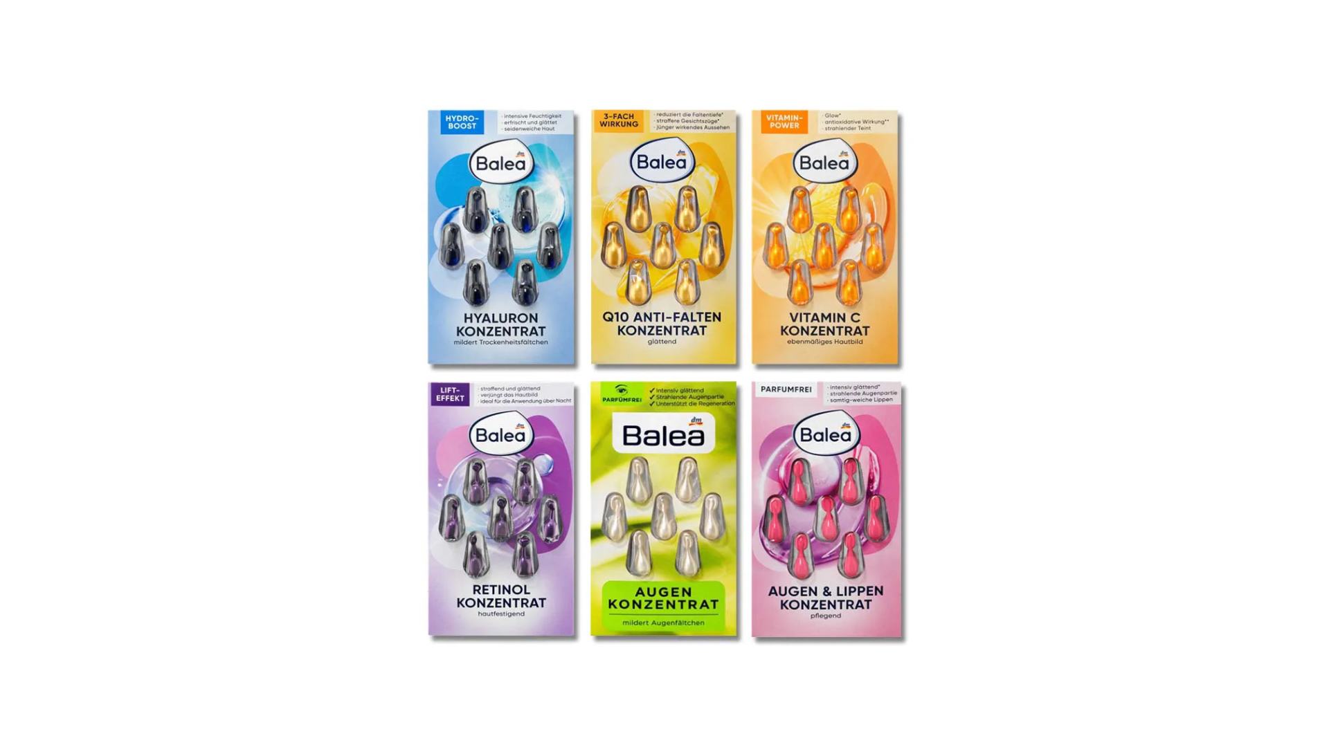 德國 DM 長年暢銷,外出急救必備的 Balea 芭樂雅鎖水時空膠囊精華油。