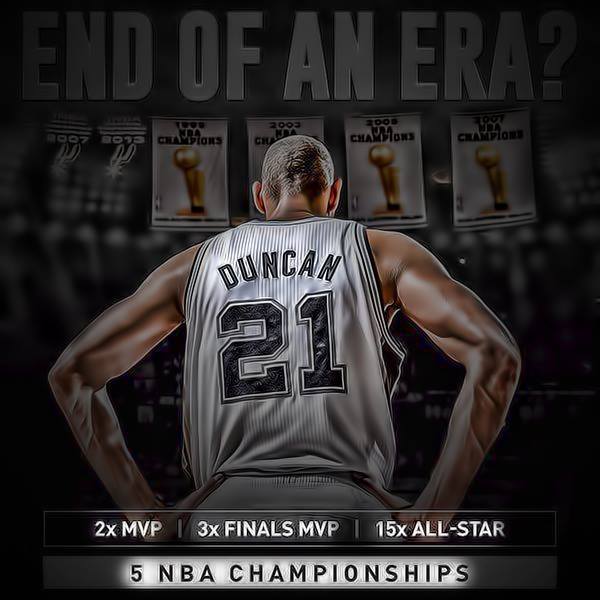 蒂姆·鄧肯退役一年回顧：時代落幕風華猶存