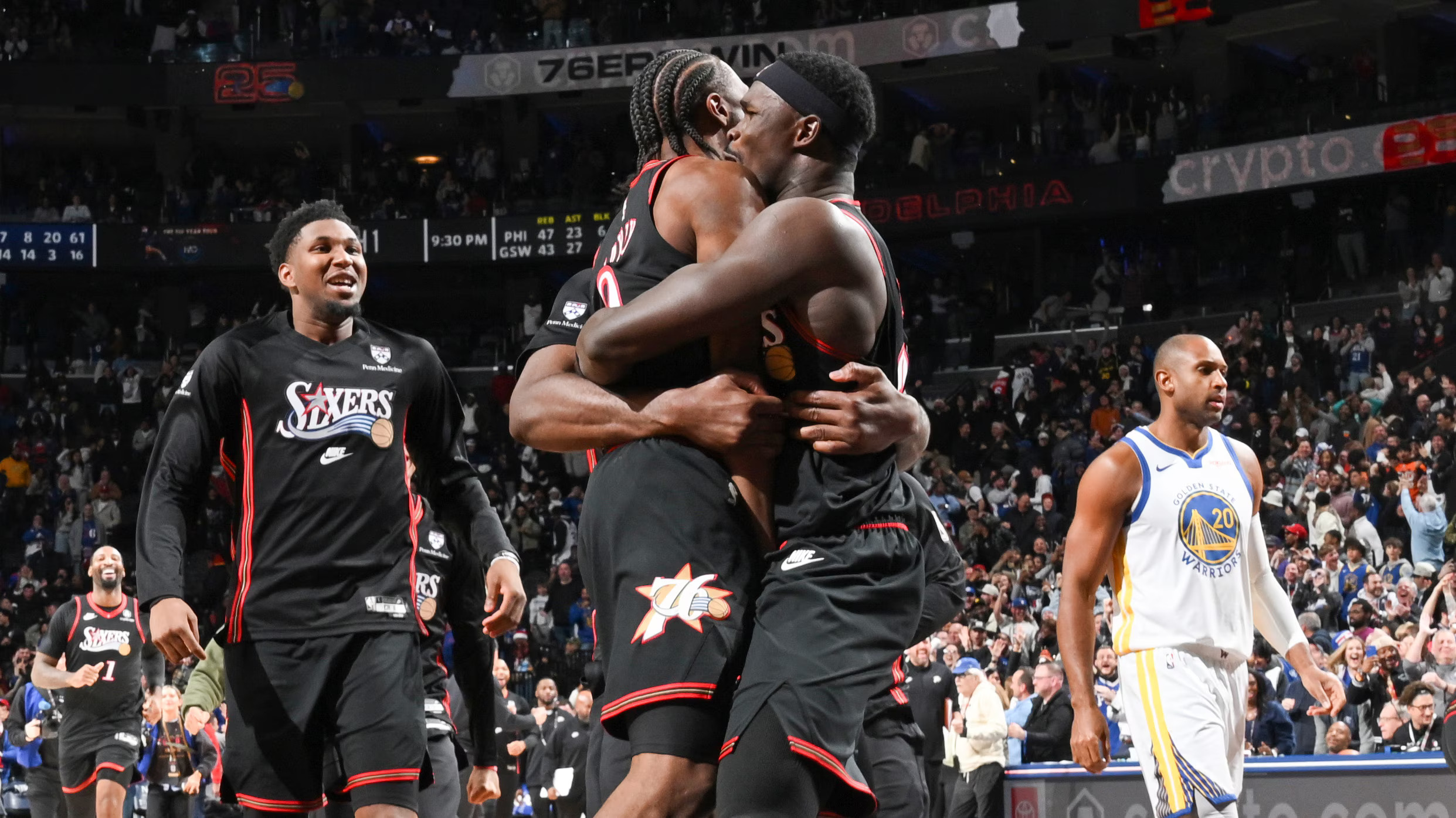 本季新高24進攻籃板！76人肆虐勇士禁區獲勝