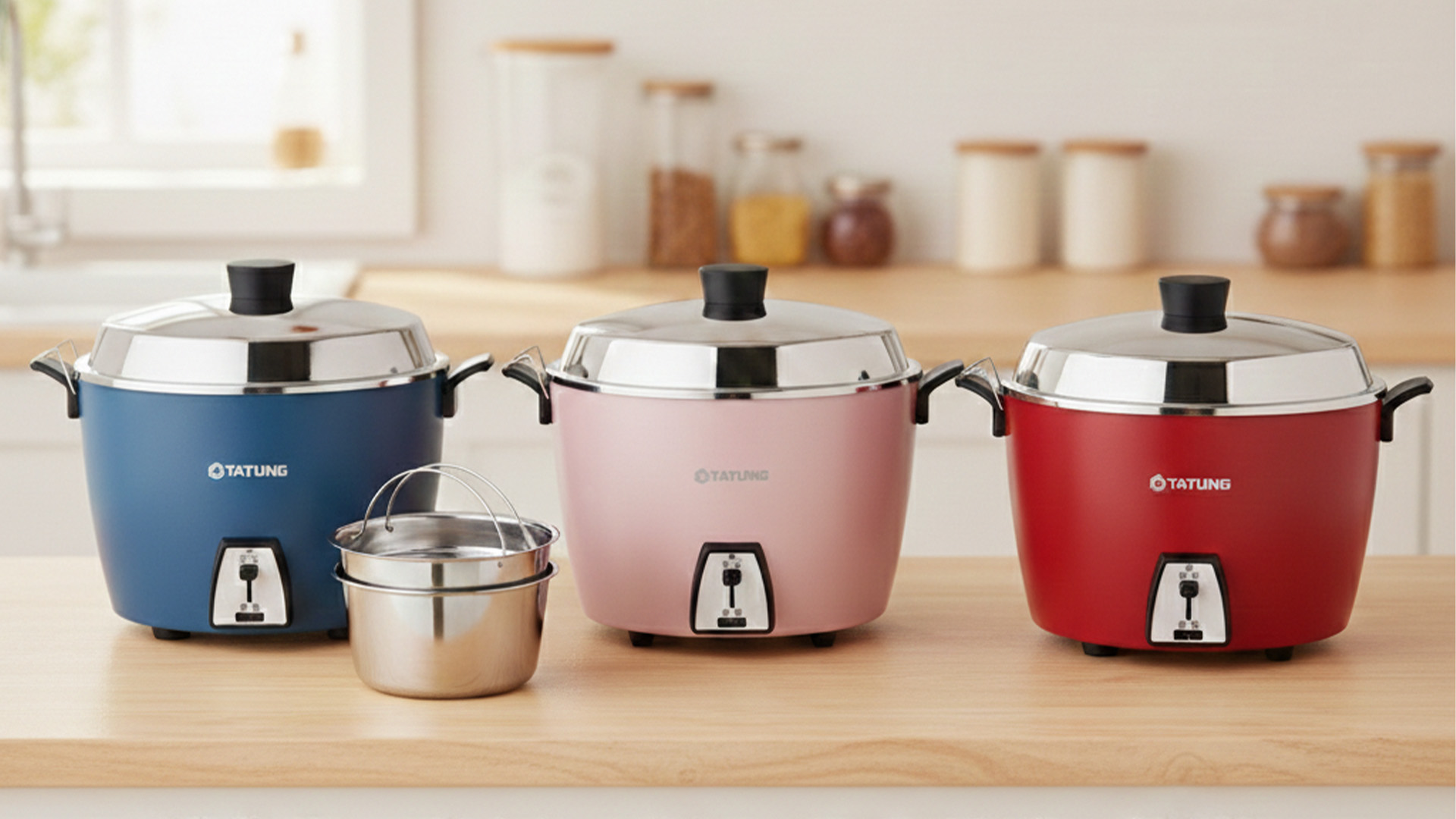 此生一定要有一顆的大同電鍋！優雅配色不突兀，珍珠粉色超美必收。