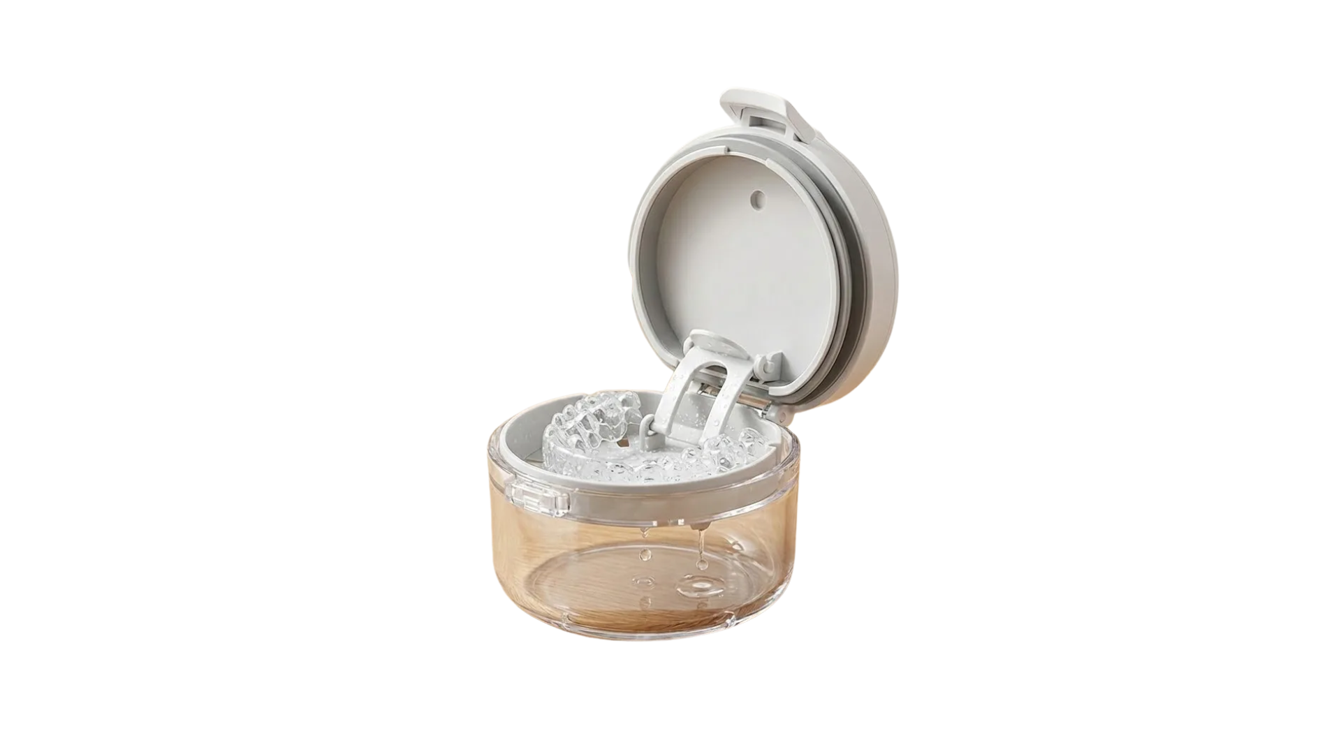 牙套矯正器必不可少的清潔收納關鍵，上手家居自動瀝水清潔牙套盒推薦。