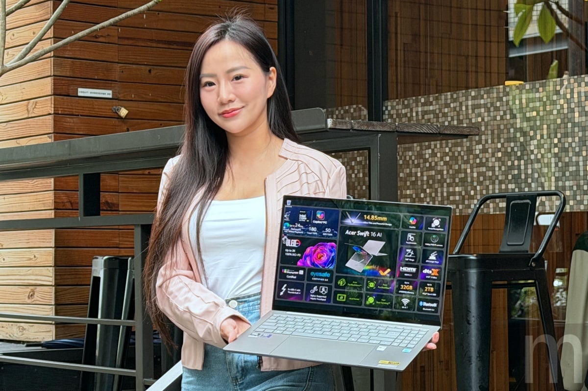 宏碁在台發表 Swift 16 AI 旗艦筆電 搭載 Intel Core Ultra Series 3 處理器