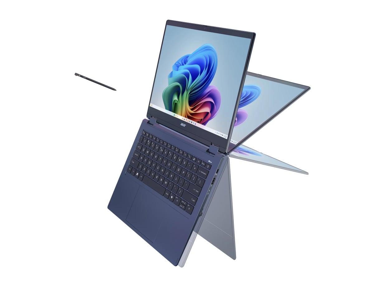 搶下Snapdragon C處理器首發！宏碁發表全新Swift Spin 14 AI與Aspire Go 15、擴大Arm架構筆電陣容