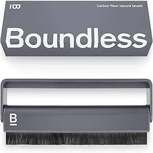 Boundless Audio 唱片清潔器 防靜電 碳纖維 黑膠唱片 靜電消除·除塵·清潔刷 唱片·播放器 配件