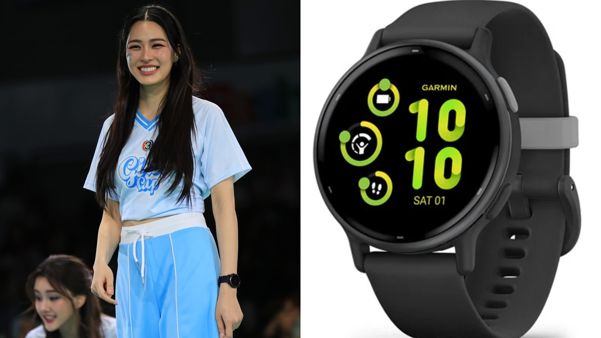 LingOrm 鄺玲玲三台運動會同款！GARMIN vivoactive 5 推薦，  連泰百女神都被圈粉的 3 大特色。