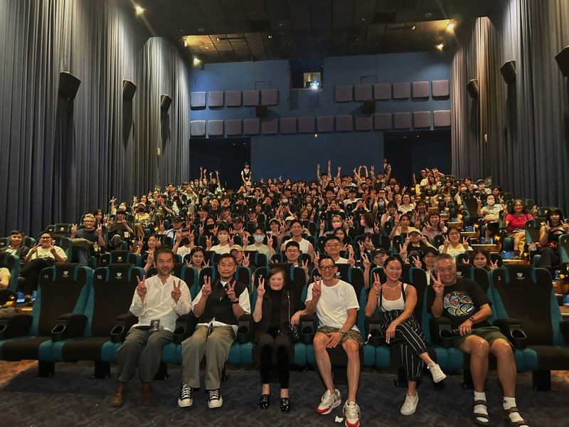 過去從未參加過如此的電影映後活動,這次的宣傳對張世來說很新鮮。(伯樂影業提供)