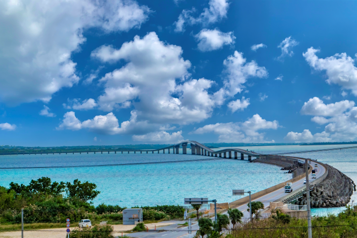 ▲伊良部大橋,連接宮古本島與伊良部島。 圖:Photo AC/來源