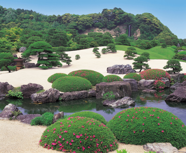 ▲足立美術館的庭園一年四季都會呈現不同的色彩。　圖：島根県観光連盟／提供