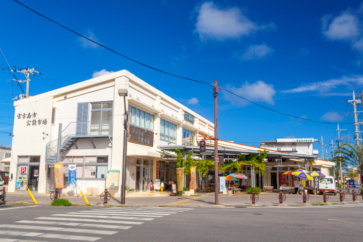 ▲宮古島市公設市場,聚集當地人經營的小店。 圖:ばんない堂/提供