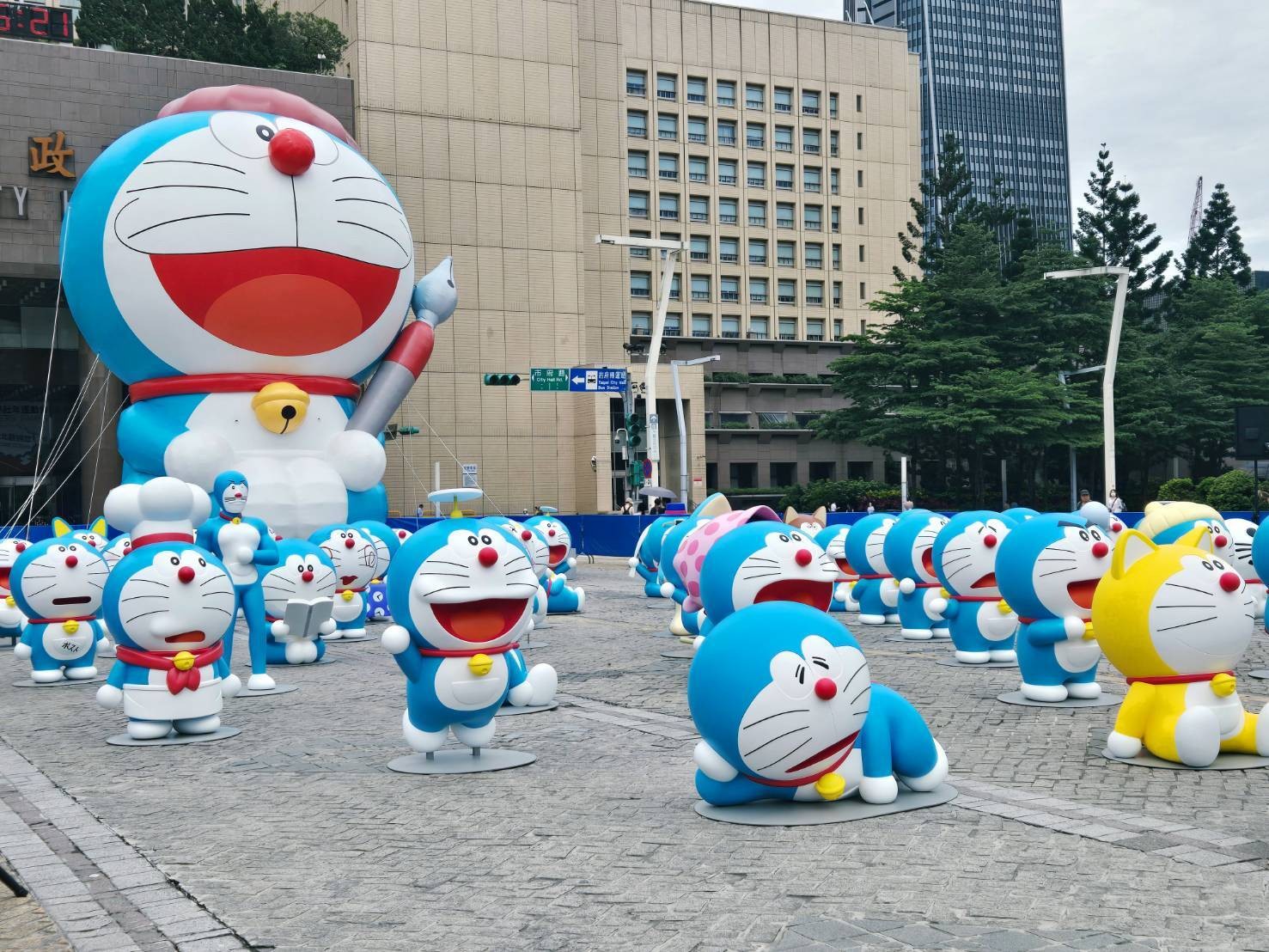 **哆啦A夢巨型氣偶快閃台北!《100%哆啦A夢&FRIENDS巡迴特展》即將登場**