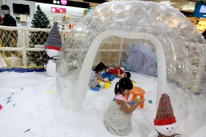 ▲OUTLET 將有室內雪場「熱雪天堂」於暑假期間登場。　圖：麗寶樂園渡假區／提供