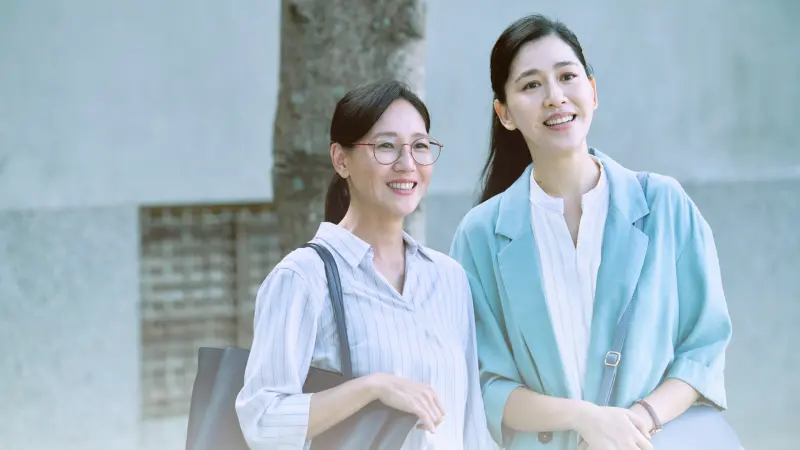 ▲張本渝(左)和張家慧(右)是師生關係。(圖/大愛提供)