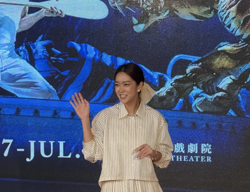 ▲大霈除了主持節目、演舞台劇,下半年還要拍戲,稱與緋聞男友—法國導演哈希德阿米就是保持聯絡,對方也不常在台灣。(圖/記者蘇詠智攝)