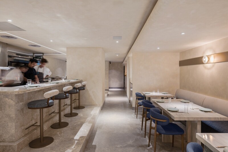 台北當代亞洲料理餐廳「Golden」。