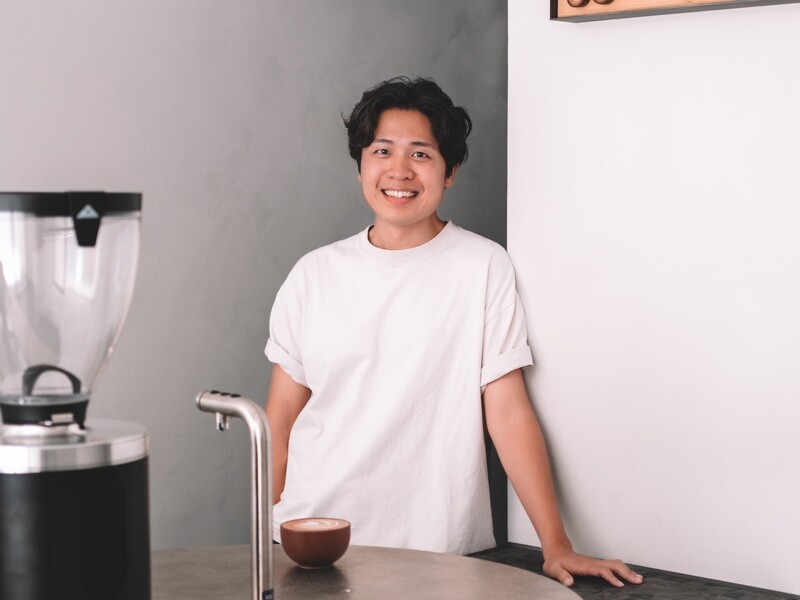 「here kyoto」臺南店的主理人 Hossy Pan(潘星佑)。