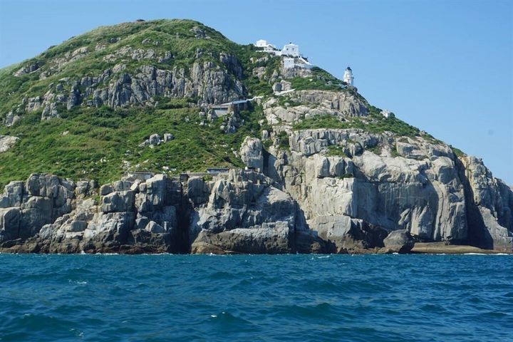 ▲海上看東引島。　圖：東引鄉公所／提供