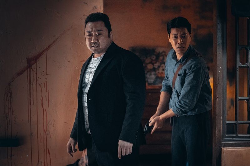 馬東石《犯罪都市2》盡現韓國暴力美學。(車庫娛樂提供)