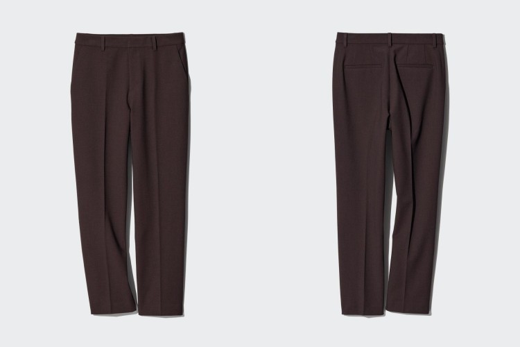Uniqlo Smart 九分褲,(商品編號:479298|商品售價:NTD990)。
