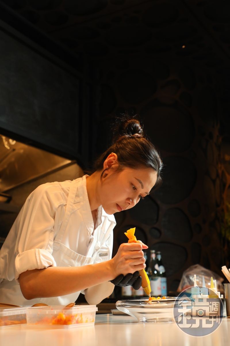 張敏儀（Nana）是位非常出色的甜點主廚，每道作品都讓人印象深刻。