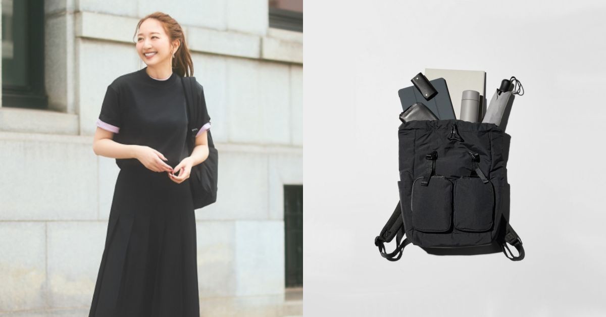 Uniqlo 全新多口袋後背包，不侷限於性別，不論是學生、上班族，或用作健身包，都能提供精準的機能需求性。