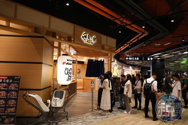 承知助by合點壽司全台首家分店,5月29日於南港Lalaport的6樓美食餐廳區正式開幕。