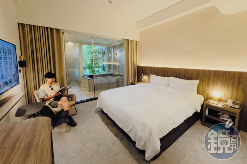 全館客房以「Cozy Zone」理念設計，每個角落都是休憩場域，讓人感到無比舒適。