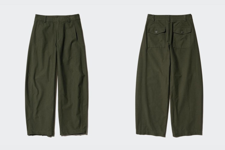 Uniqlo繭型褲,(商品編號:483722、475344|商品售價:NTD1,290)。