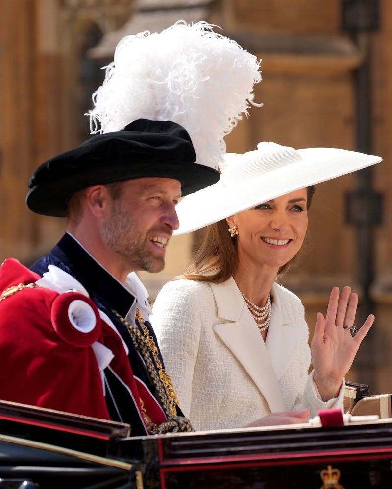 凱特王妃的影響力驚人,多次掀起「凱特效應」。(翻攝princeandprincessofwales IG)