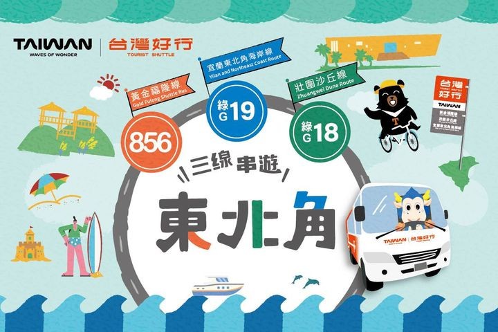 ▲串聯「大東北角觀光圈」在地店家推出8款台灣好行獨家優惠套票。　圖：東北角及宜蘭海岸國家風景區管理處／提供