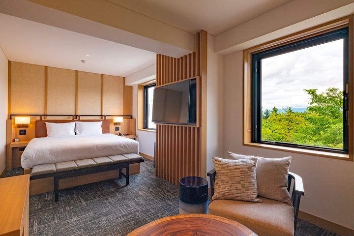 ▲2023年開幕的 NOZO Hotel 家庭房。　圖：Heavens Portfolio／提供
