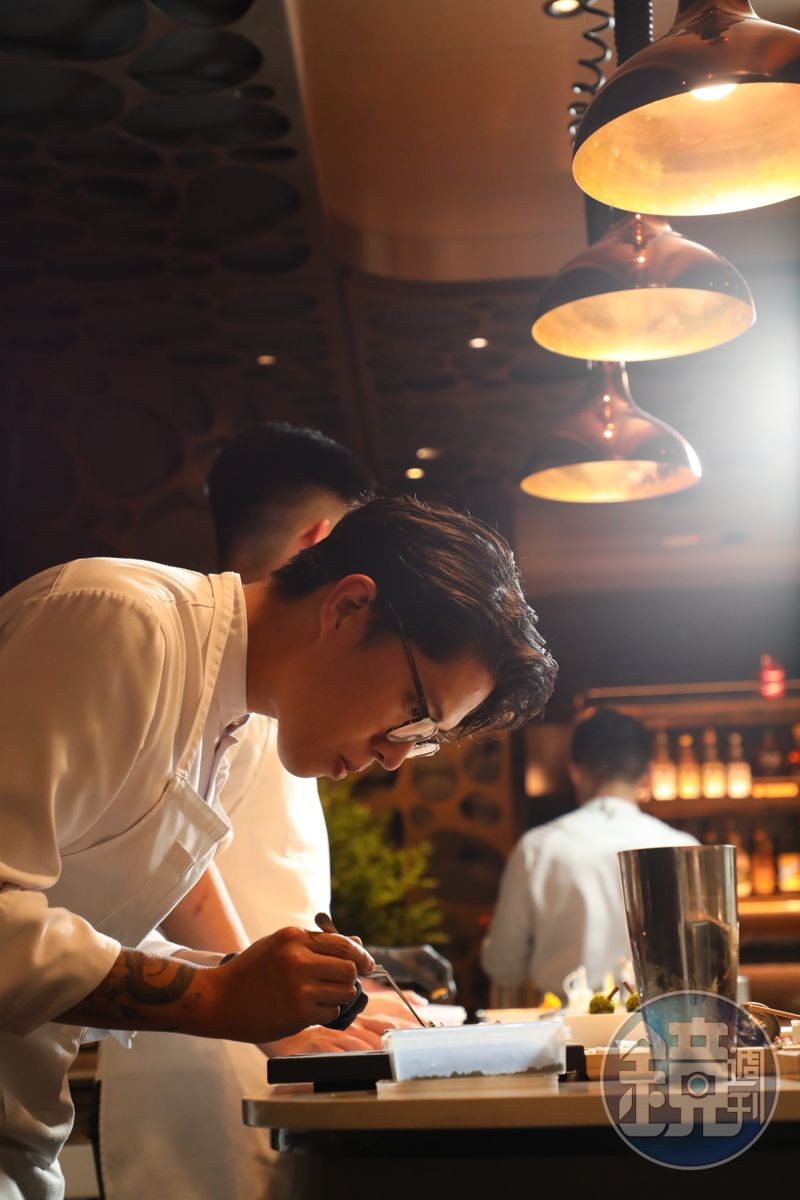 Chef Pili擅長將生活點滴融入料理發想，現在已在籌備下一季的菜單。