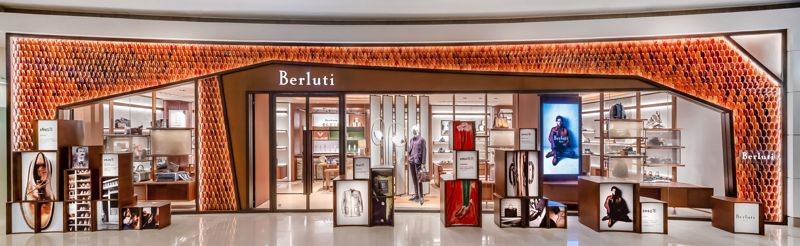 Berluti台北101精品店店景。(Berluti提供)