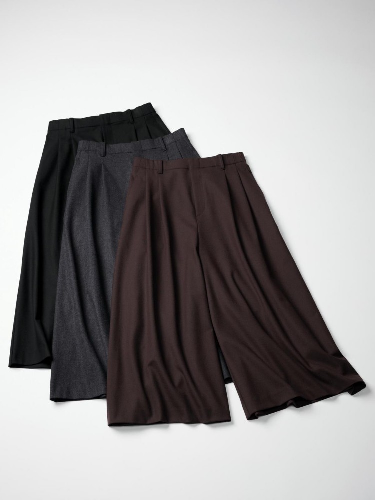 作為本季Uniqlo : C系列率先亮相的重點單品，這款寬褲自上市以來便迅速成為社群熱議焦點。