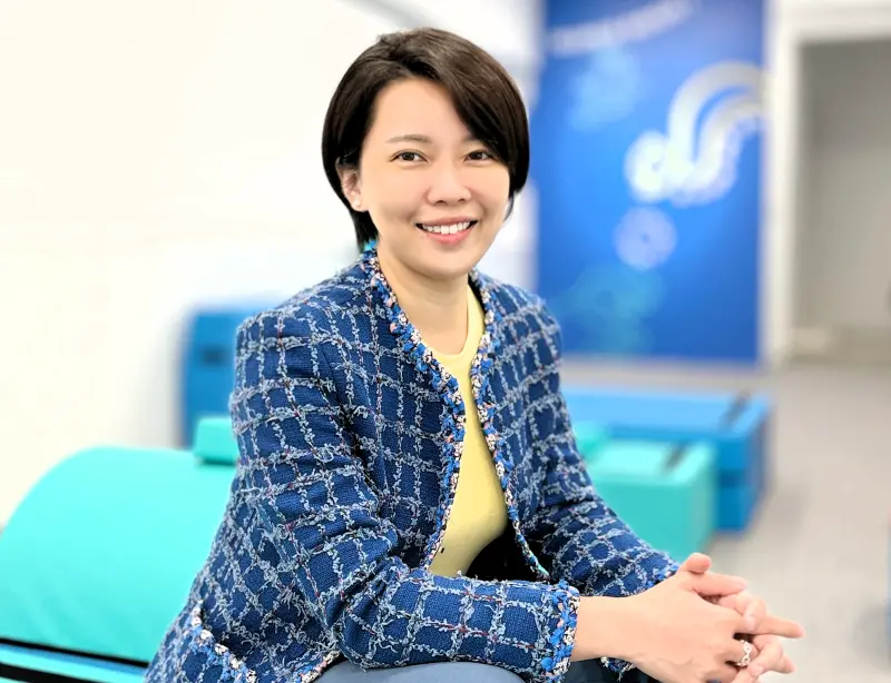 ▲小松鼠體操創辦人詹蕎僖。(圖/小松鼠體操提供)