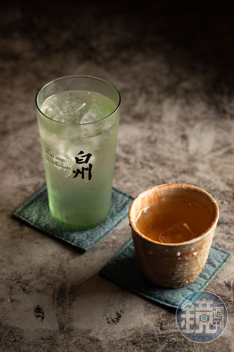 這裡有豐富的日本酒單,Highball、生啤酒也一應俱全。
