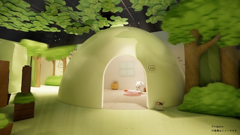 吉伊卡哇樂園的吉伊卡哇的家,在吉伊卡哇的小屋裡擺滿著角色的生活用品,像迷你餐桌、床鋪、櫃子,全都等比例還原,大家可以抱著吉伊卡哇一起互動,絕對是園區必拍的打卡熱點。