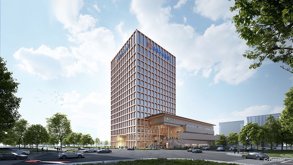 該建築由享譽國際的 Gensler 建築事務所操刀設計,獨棟寬敞的書店商場面積,位在高鐵精華地段,打造質感休憩空間,成為國內外旅人造訪桃園或轉乘交通時的另一個新聚點,串連周遭景點,包括:華泰名品城、桃園美術館、Xpark 水族館、樂天桃園棒球場等。