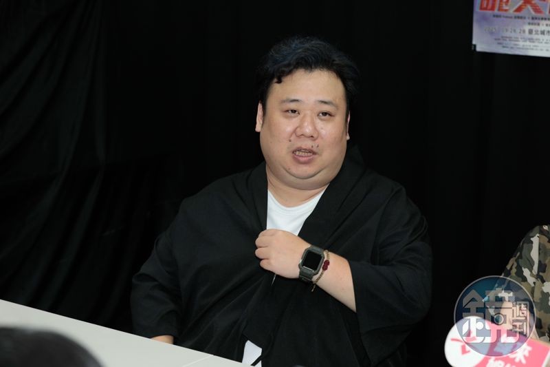 劉國劭超級膽小卻從《粽邪》一演到三,接下來還將投入第四部演出,他苦笑「窮比鬼可怕」。