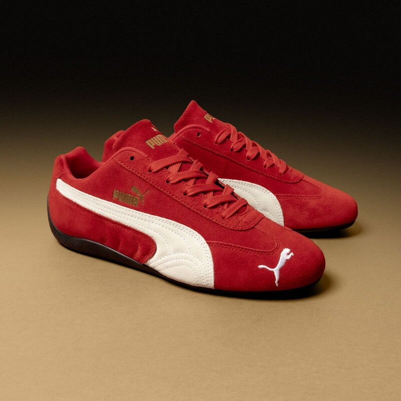 PUMA Speedcat OG 經典款式，以薄底、細長鞋型為特色