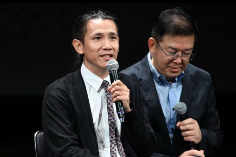 導演游紹翔出席大阪電影節與觀眾互動。(壹壹喜喜提供)