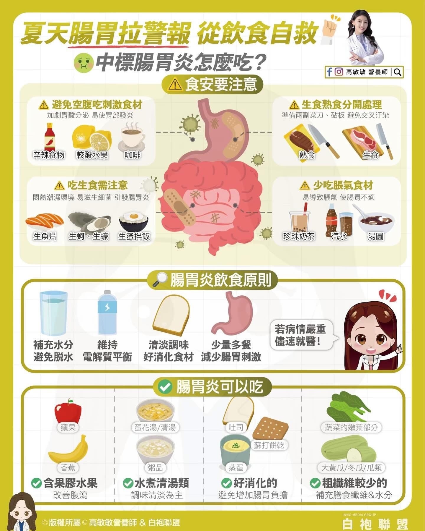 歡迎來到uniopen 新聞- 愛健康- 腸胃炎患者只能吃粥？營養師揭「5飲食原則」 這些食物也能選擇