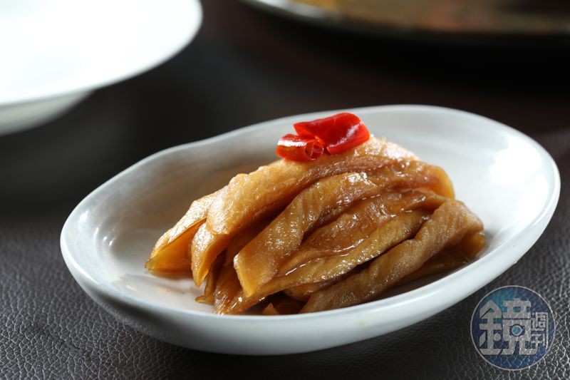 「風味醬蘿蔔」下酒最好。