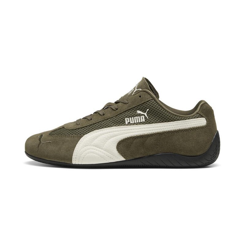 PUMA Speedcat Mesh 系列，鞋口處保留經典 LOGO