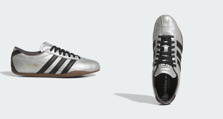 Adidas Tokyo薄底鞋以60年代跑鞋為靈感,當年的東京訓練鞋以速度與靈活聞名,如今再度回歸,不只延續性能,更成為時髦女孩們的造型利器。