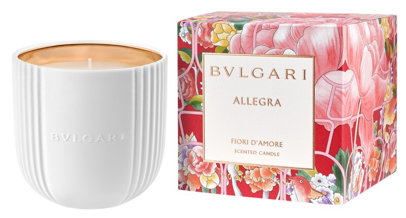 BVLGARI寶格麗Allegra系列香氛蠟燭-花漾戀曲Flori D’Amore 250g,NT5,925