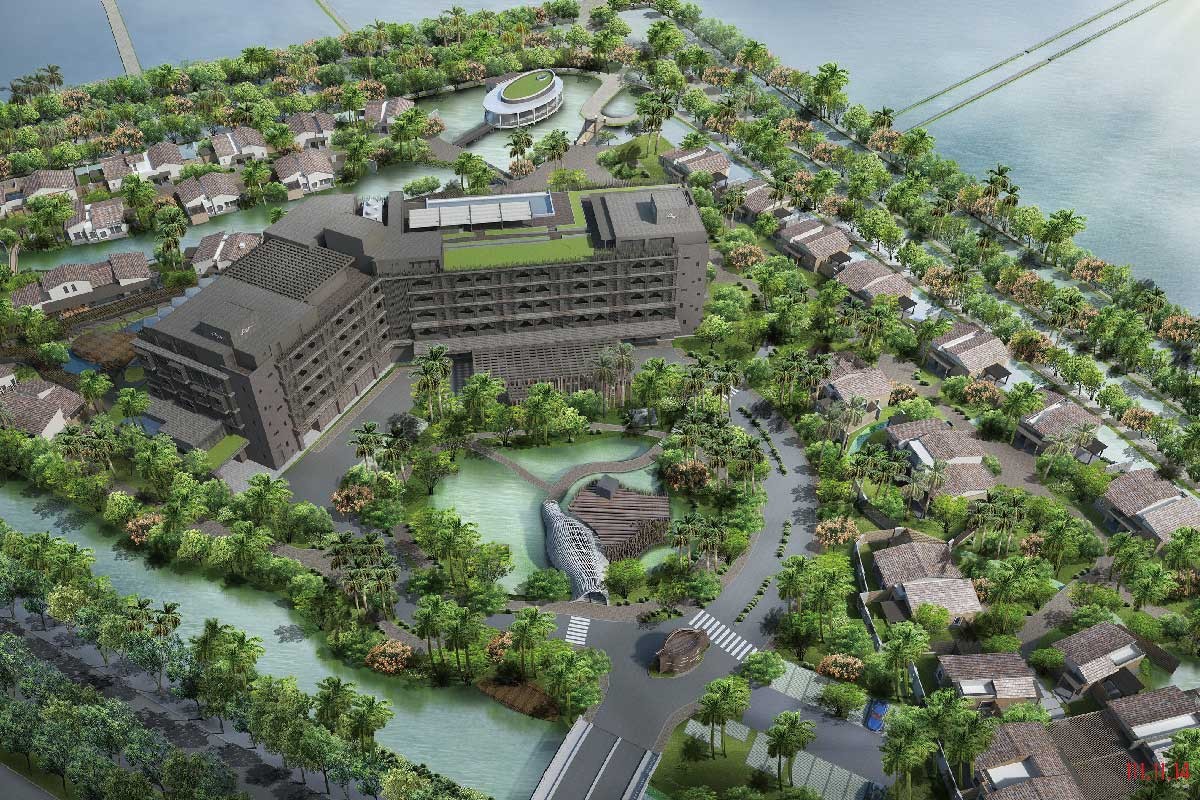 位於安平區的度假村「逸點亦旅」，由富立建設投資興建，預計於明年開幕。度假村占地 6.3 公頃，以大量自然綠意為設計主軸，建築量體分布於台江國家公園與四草綠色隧道之間，融合自然生態與漁村風格。最大亮點之一，為規劃設置全台首座「水下美術館」，以「慢活、感受、共生」為核心理念，讓人能更深度沉浸於藝術與自然交織的氛圍之中。