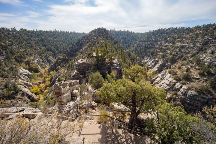 ▲亞利桑那州核桃峽谷國家紀念碑的陽光美景。　圖：shutterstock／來源